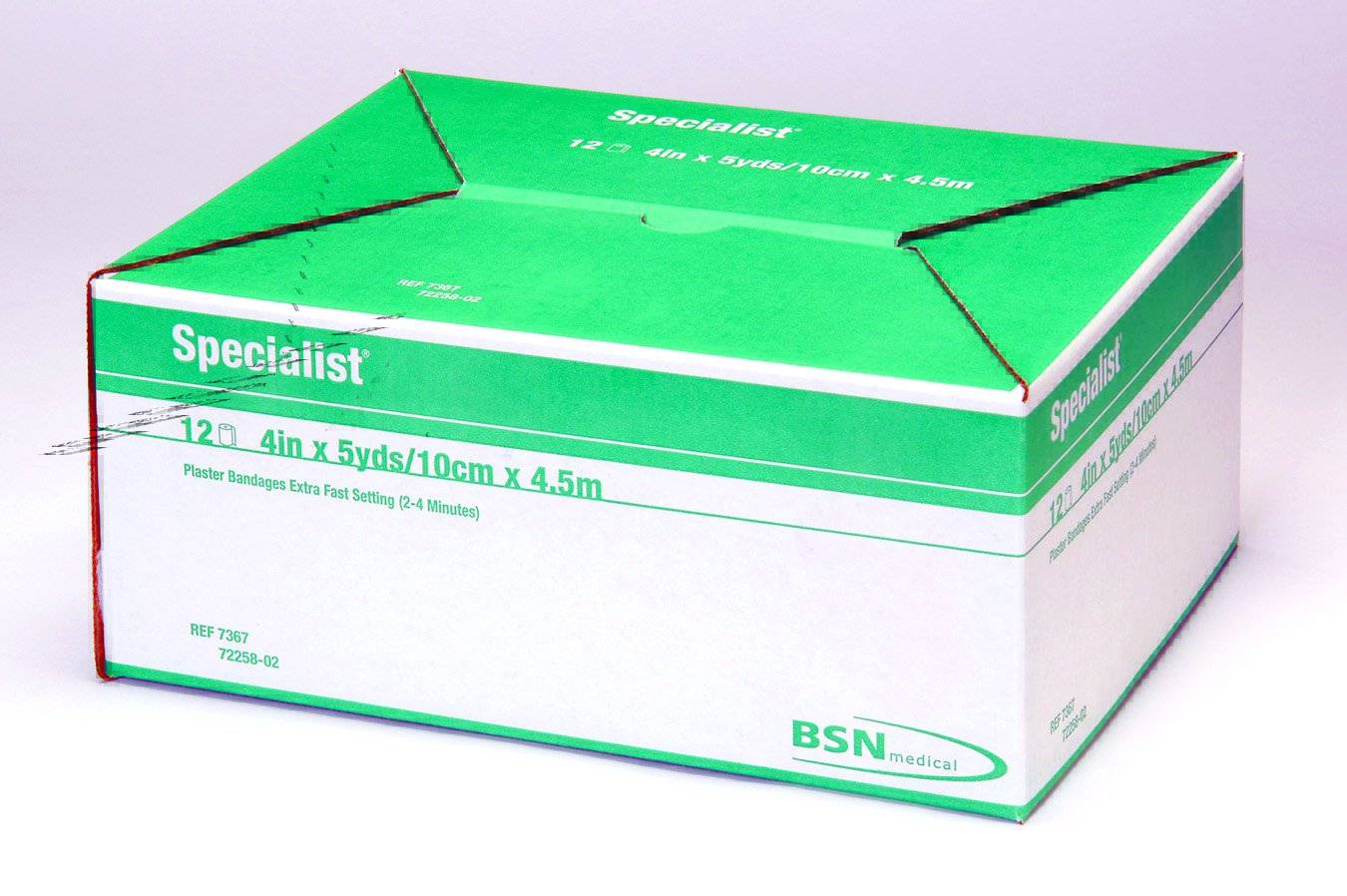 Specialist® Plaster Bandage, White, 2 Inch x 3 Yard 7362