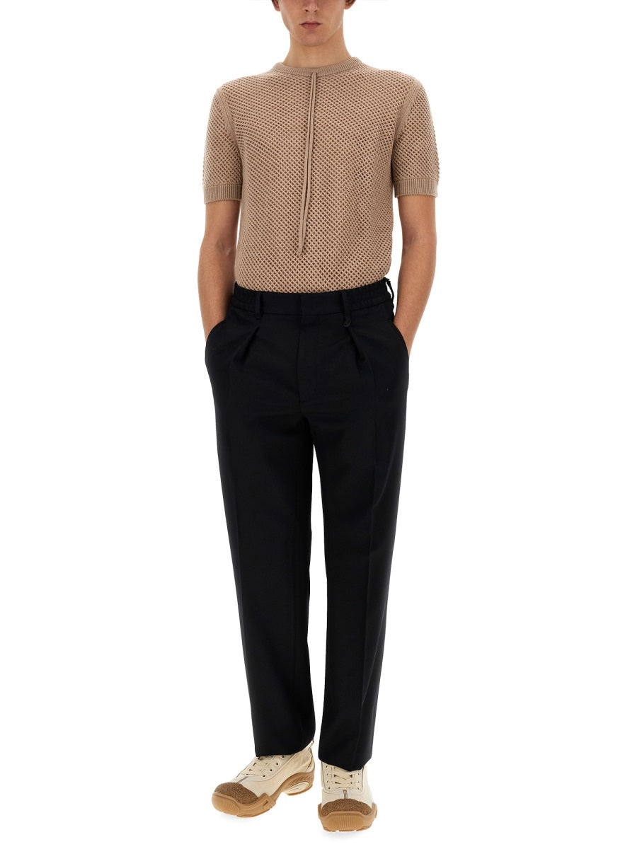 Fendi Men Wool Jersey.