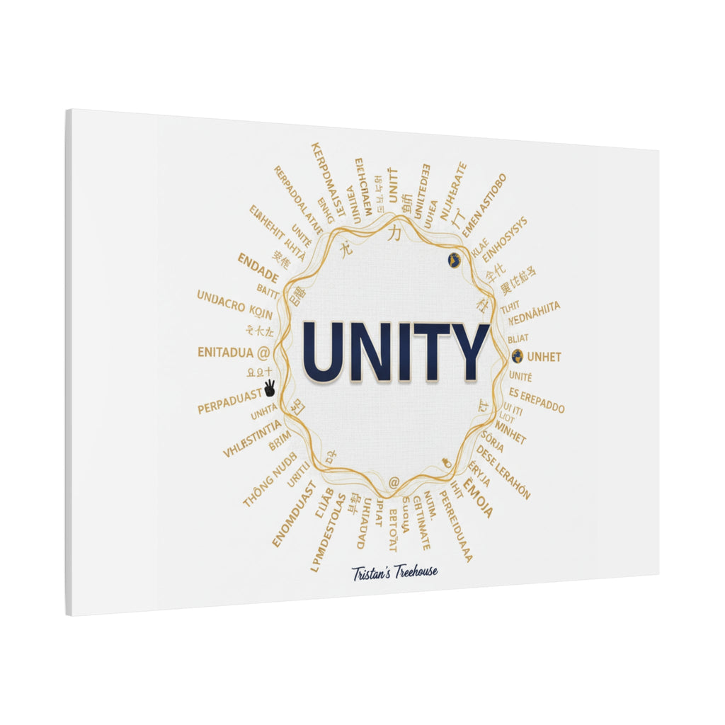 UNITY Canvas, Matte Stretched 1.25" | Dry January sober curious decor