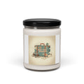 Vintage Postcard Travel Stamp Candle | Soy Candle, Wanderlust Design