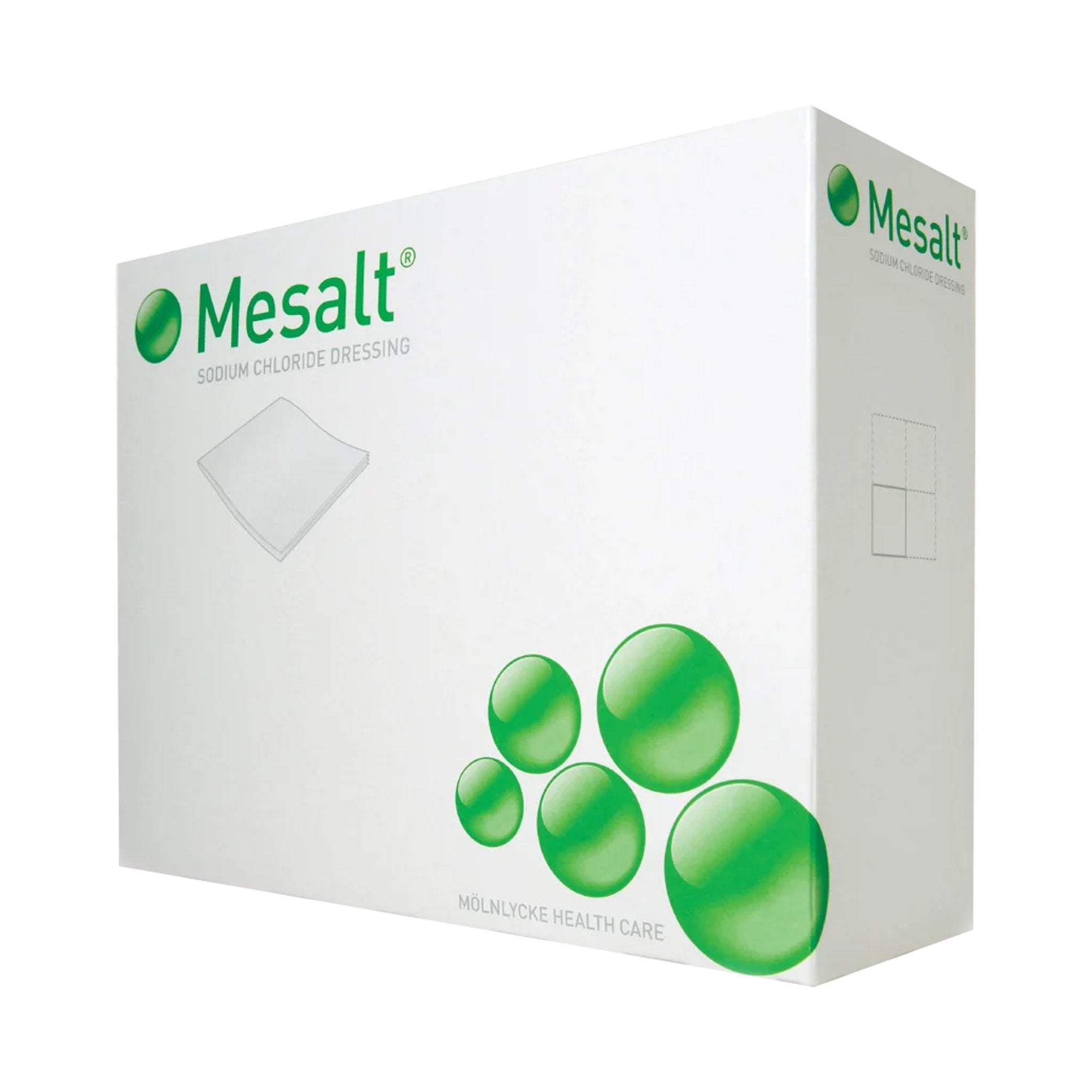 Mesalt® Sodium Chloride Impregnated Dressing, 6 x 6 inch 285780