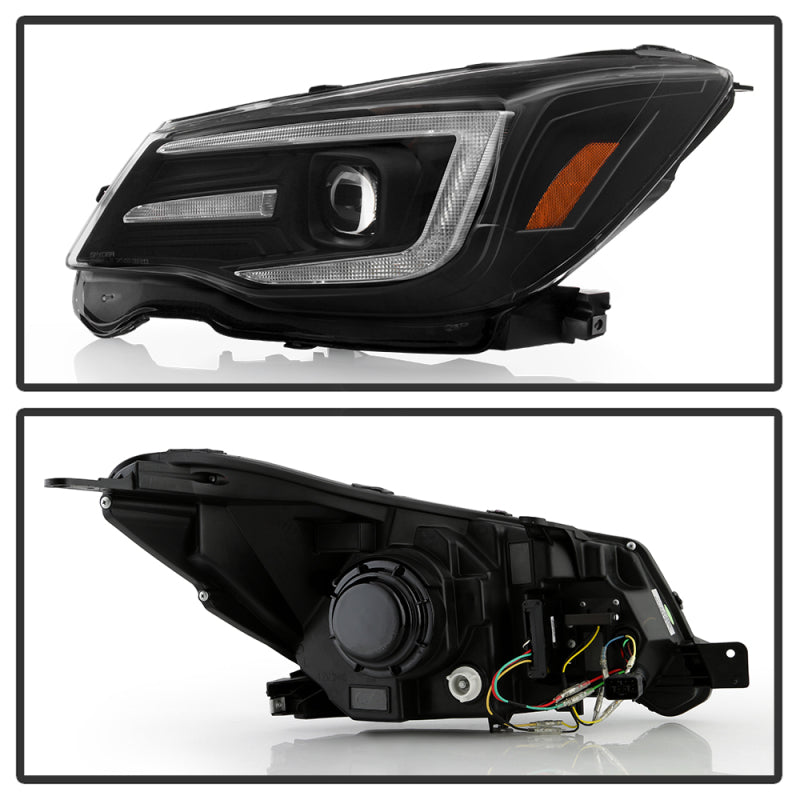 SPYDER Signature Subaru Forester 14-16 Halogen Model Only Headlights (PRO-YD-SUFO14SI-BK) 5088444