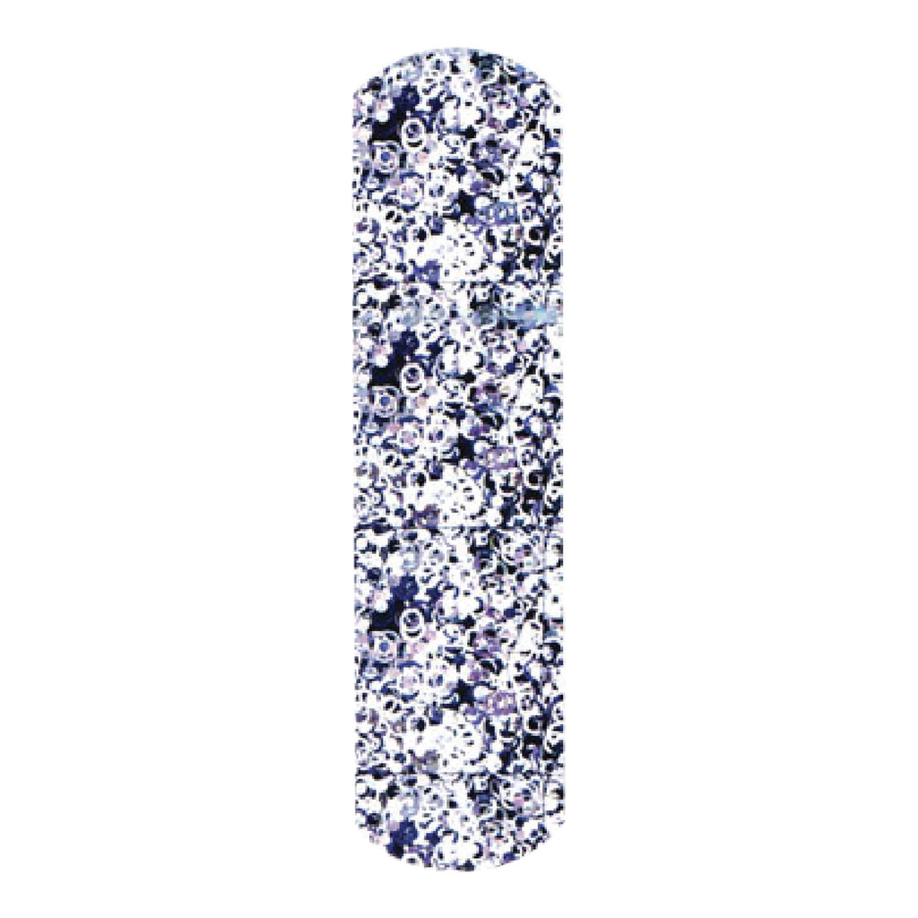 Glitter™ Stat Strip® Kid Design (Glitter Stars and Stripes) Adhesive Strip GLIAST100