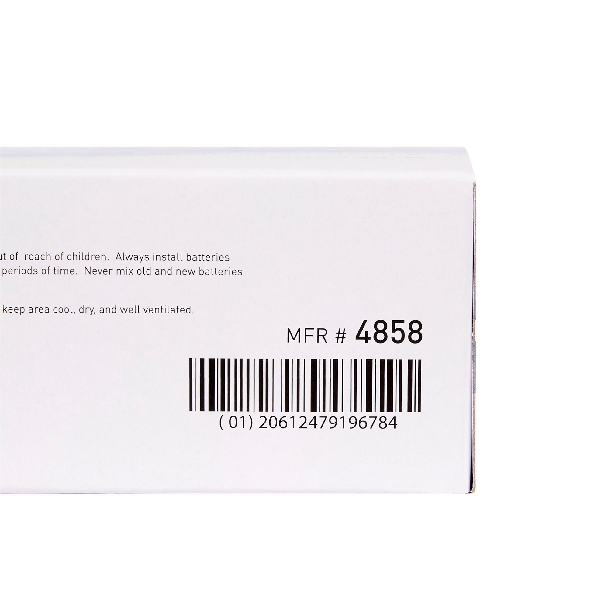 McKesson Alkaline Battery, D Cell 4858