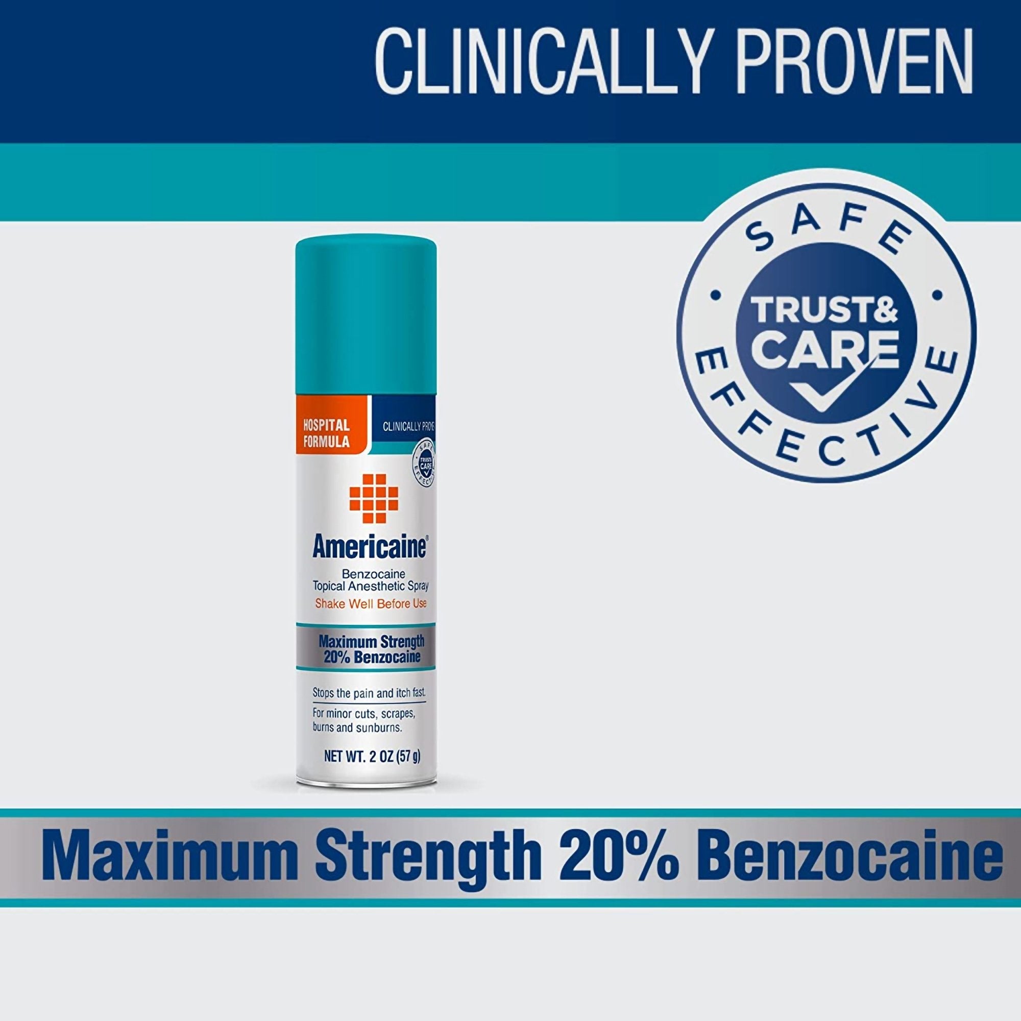 Americaine® Benzocaine Itch Relief 63736037882