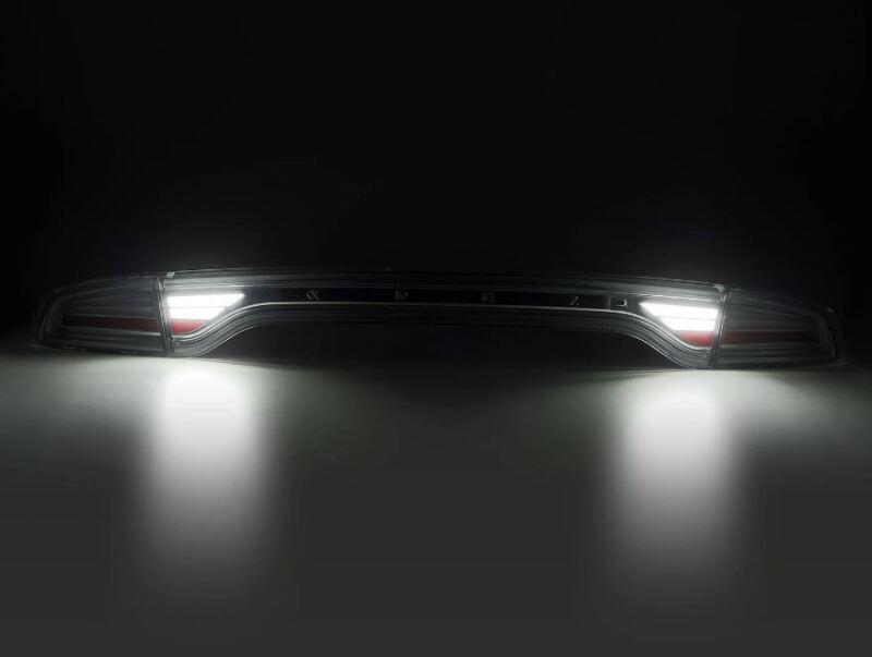 AlphaRex 15-23 Dodge Charger NOVA-Series Prismatic LED Tail Lights Black 642010 *Discontinued