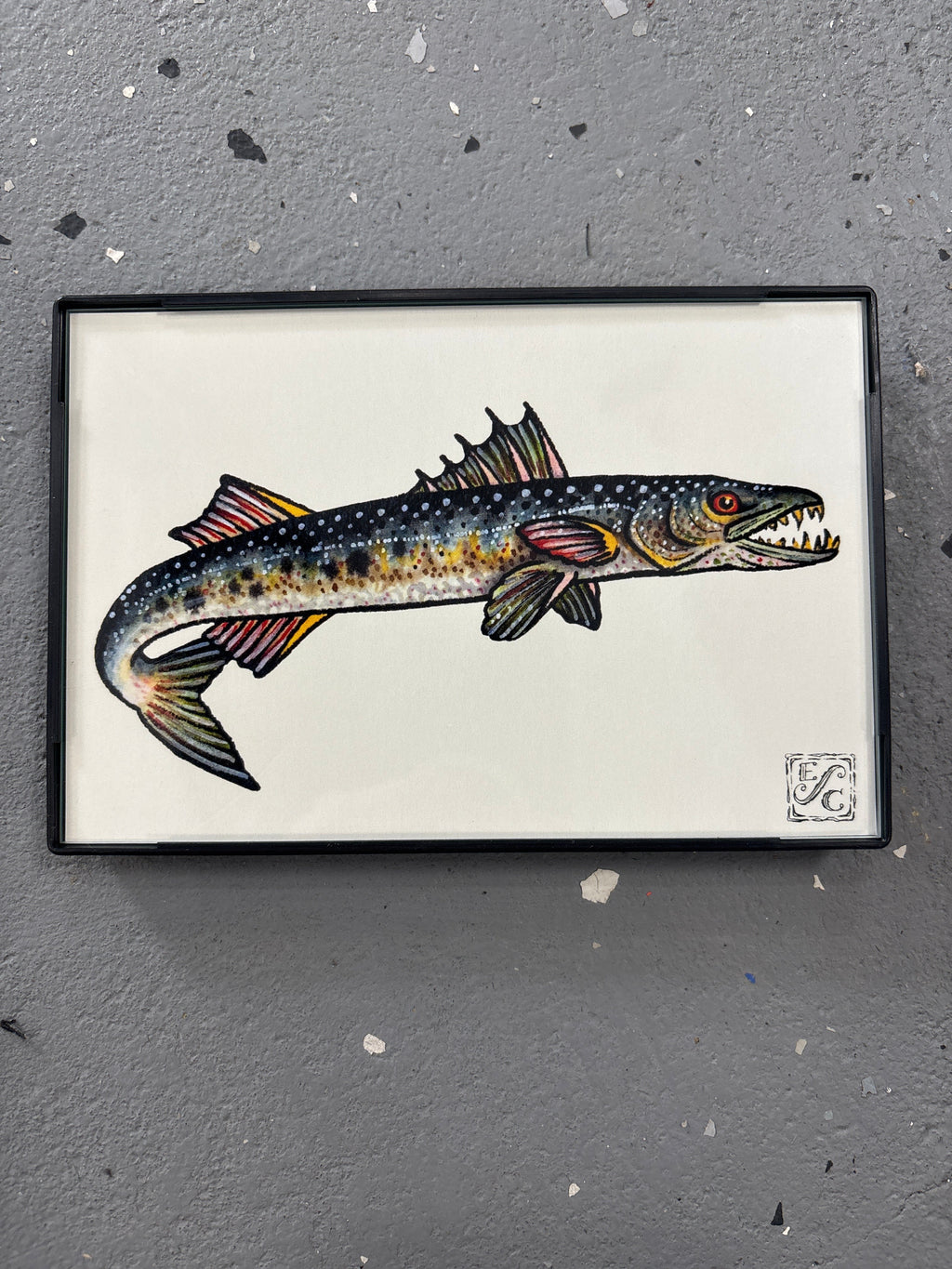 Offshore Artwork Framed Print