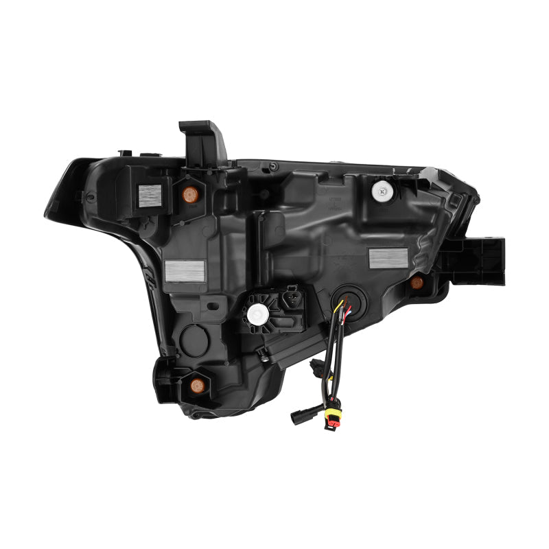AlphaRex 22-23 Toyota Tundra LUXX-Series Headlights Alpha-Blk w/White DRL - Req 810029 OR 810030 880863 *Discontinued