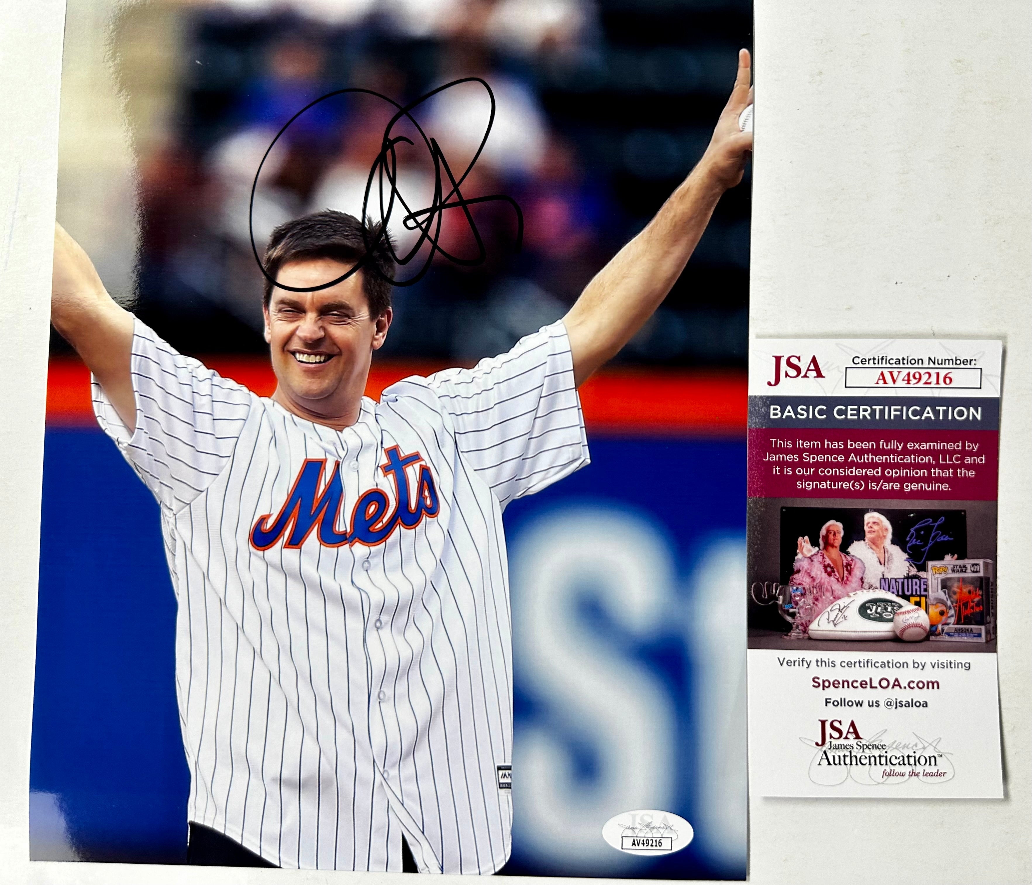 Jim Breuer Signed Stand Up Comedian 8x10 Photo With JSA COA MLB NY Mets