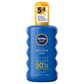 NIVEA Sun SPF 50+ High Protection Sunscreen Spray: UVA/UVB, 48-Hour Moisturizing, Water Resistant - Ultimate Skin Protection for Outdoor Activities