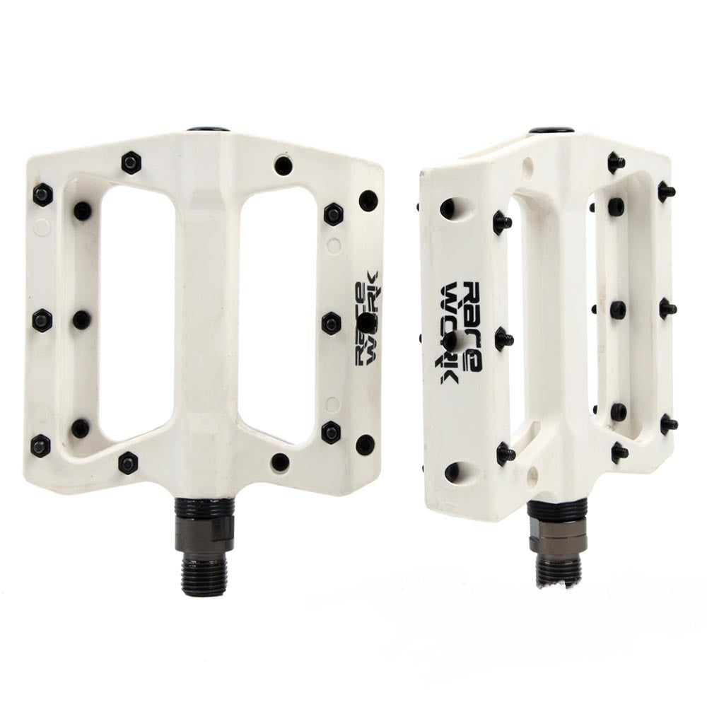 Ultralight Flat Pedals Nylon Bicycle Pedal Mountain Bike Platform Pedals 3 Sealed Bearings Cycling Pedals For Bicycle Mountain Bike Pedals Pedals Bicycle Flat Pedals Bearing Lightweight Platform For Road Mountain Bike