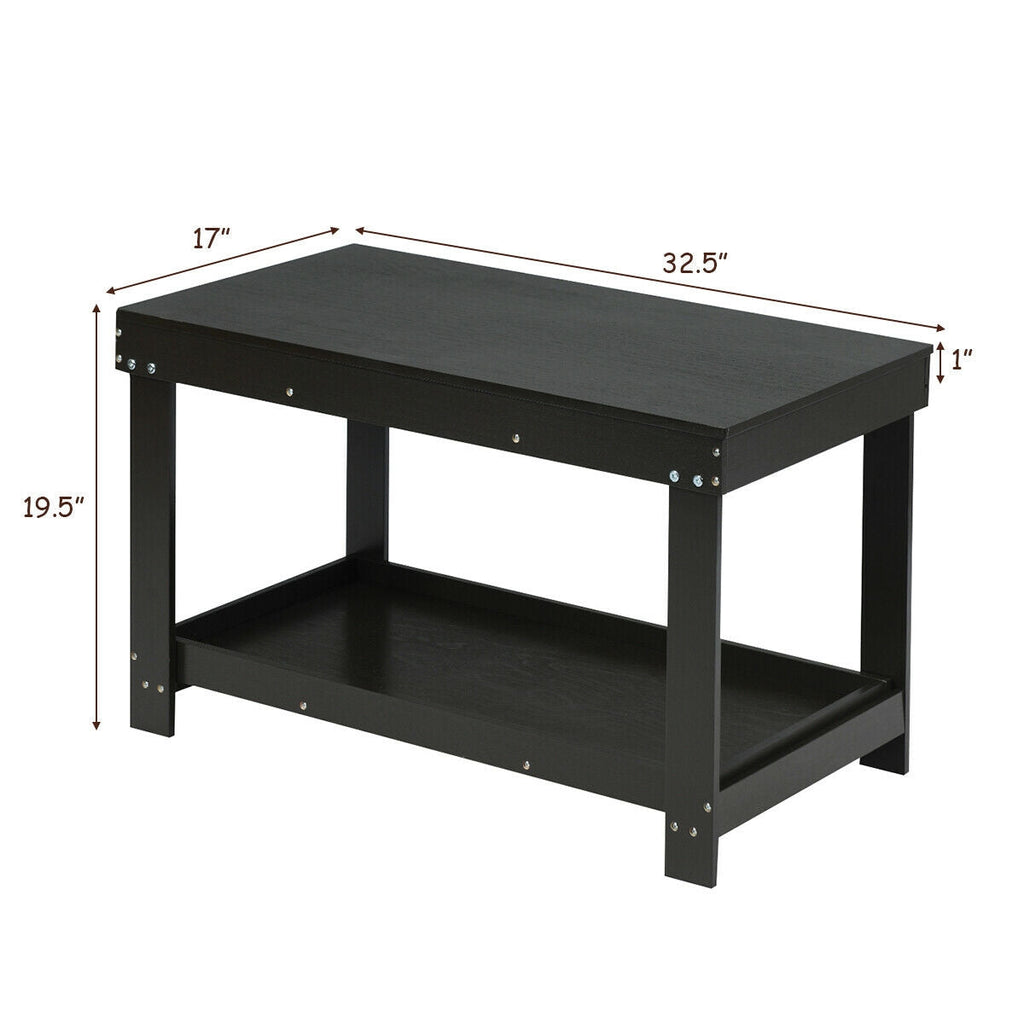 Solid Multifunctional Wood Kids Activity Play Table