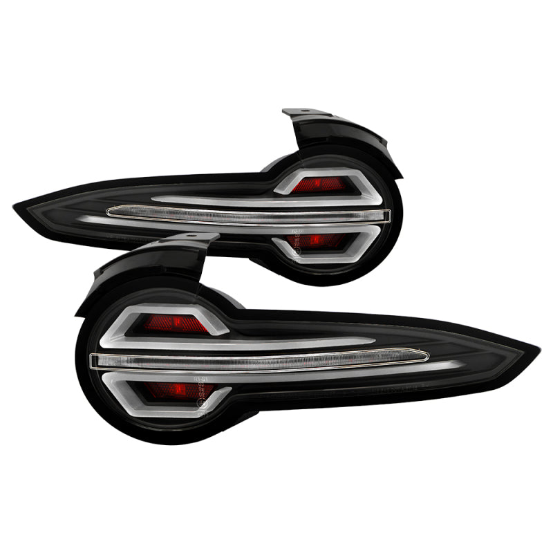 SPYDER 16-20 Mazda Miata MX-5 LED Tail Lights - Black (ALT-YD-MMI16-LED-BK) 5088437