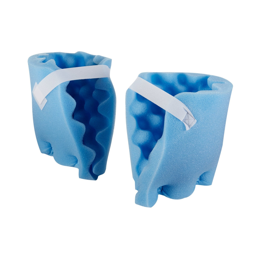 McKesson Heel Protection Pads, Convoluted Foam, Blue, Hook and Loop 136-28656