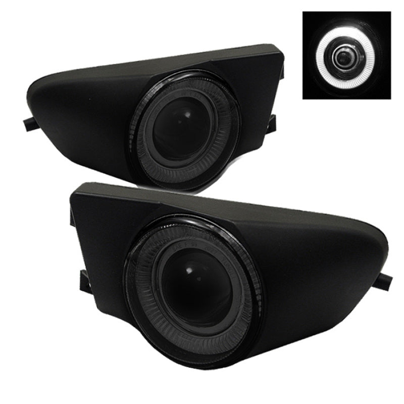 SPYDER BMW E39 5-Series 97-00 Halo Projector Fog Lights w/Switch Smoke FL-P-BE3996-HL-SM 5021182