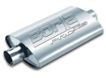 Borla Universal Pro-XS Muffler Oval 2.5in Inlet/Outlet Notched Muffler 400495