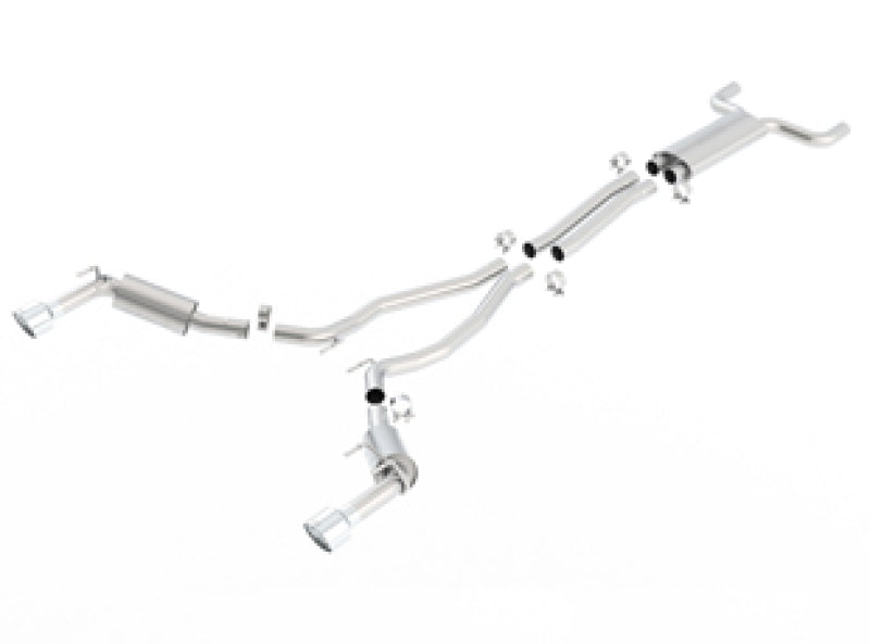 Borla 14-15 Chevy Camaro SS / ZL1 SS Single Catback Exhaust System w/ Single Rear Exit 1014036
