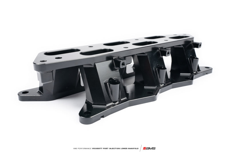 AMS Performance 2023+ Nissan Z Port Injection Lower Manifold - Black AMS.47.08.0001-1