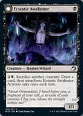 Ecstatic Awakener // Awoken Demon (MID-100) - Innistrad: Midnight Hunt: (Double Faced Transform) Foil