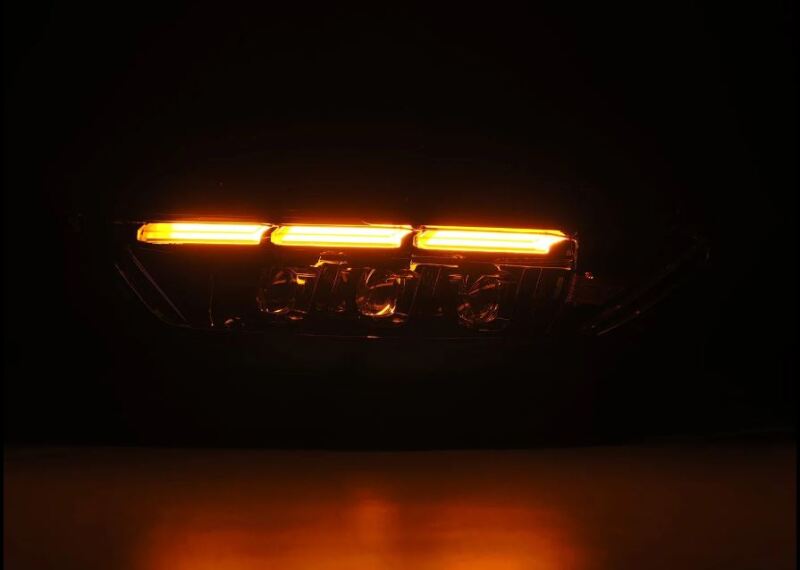 AlphaRex 15-17 Ford Mustang NOVA LED Proj Headlights Alpha Black w/Activ Light/Seq Signal/Switch DRL 880261 *Discontinued