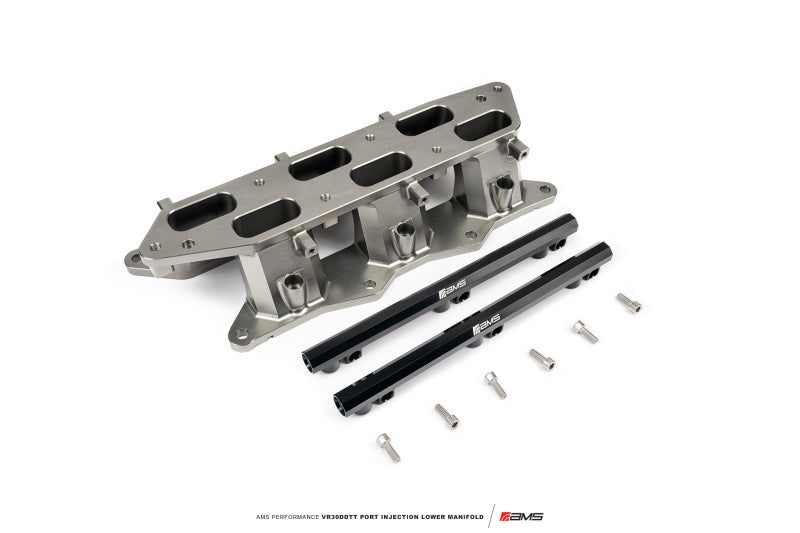 AMS Performance Infiniti Q50/Q60 Port Injection Lower Manifold - Black ALP.28.08.0002-1