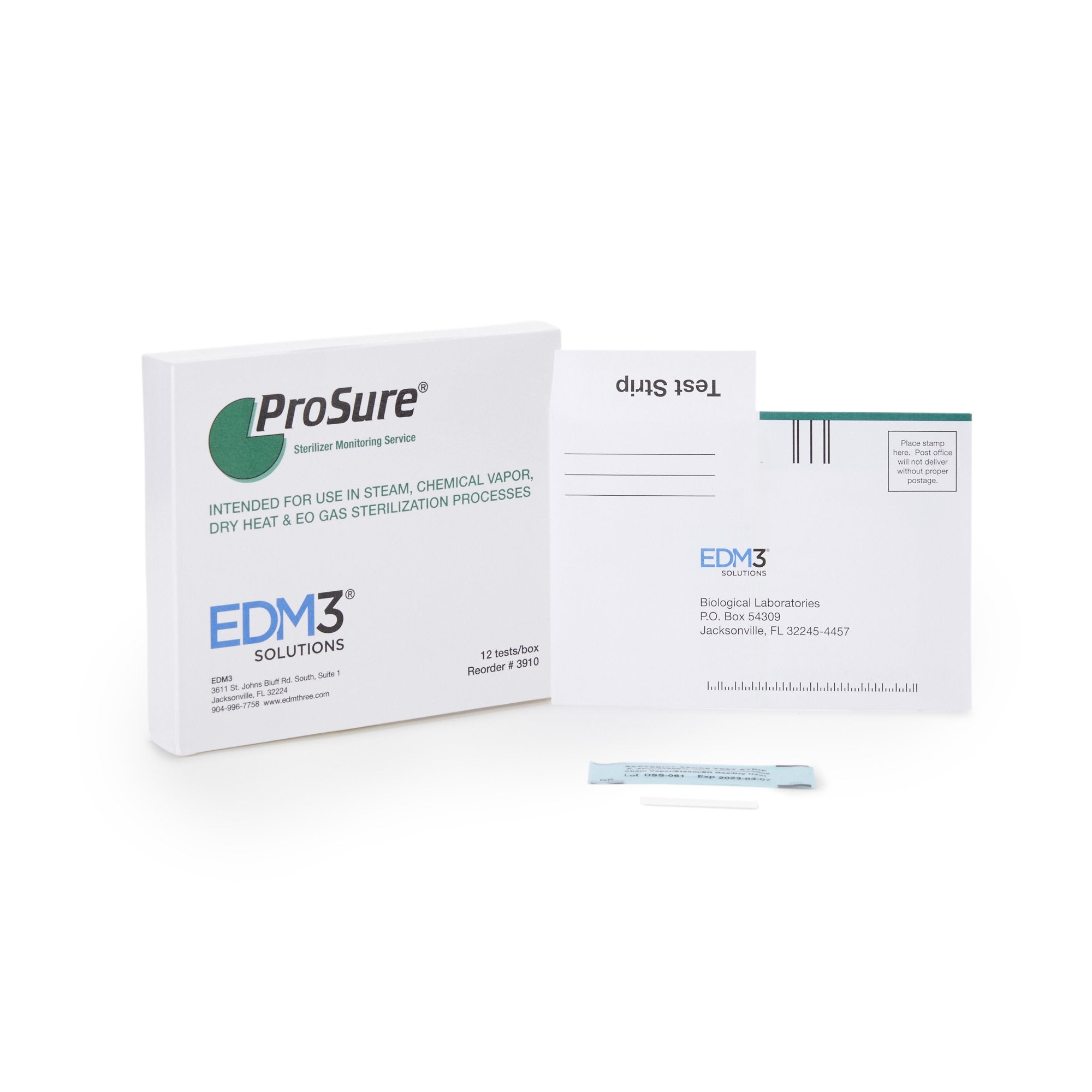 ProSure® Sterilizer Monitoring Mail-In Service 3910