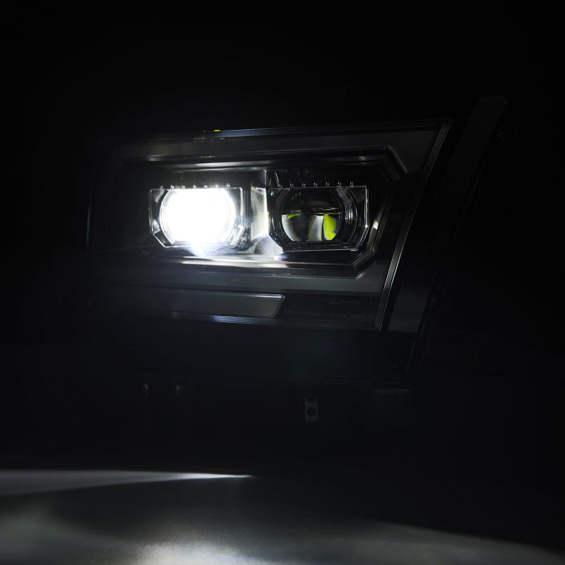 AlphaRex 19-22 Dodge Ram 1500 LUXX LED Proj Headlights Black w/Seq Activation Light/Seq Signal/DRL 880576 *Discontinued