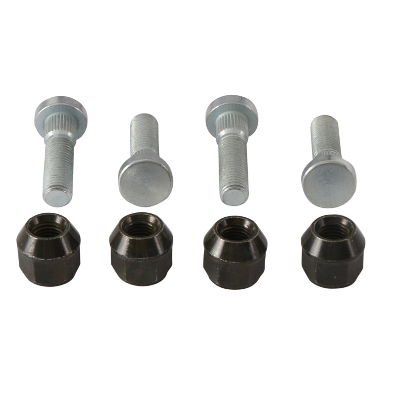 All Balls Racing 06-13 Kawasaki KVF650 I Brute Force Wheel Stud & Nut Kit Front 85-1037
