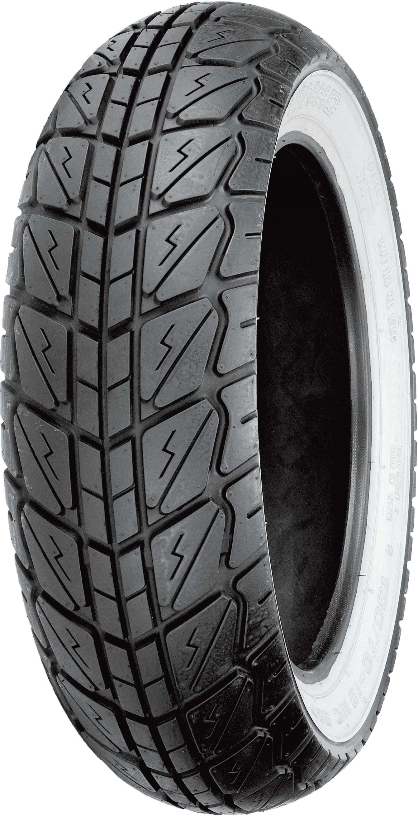 SHINKO, Shinko 87-4259 Tire 723 Series 12-Inch Scooter Tire - 140/70-12 with White Wall Option