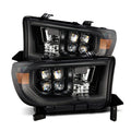 AlphaRex 07-13 Toyota Tundra NOVA LED Proj Headlights Alpha-Black w/Activ Light/Seq Signal/DRL 880820 *Discontinued