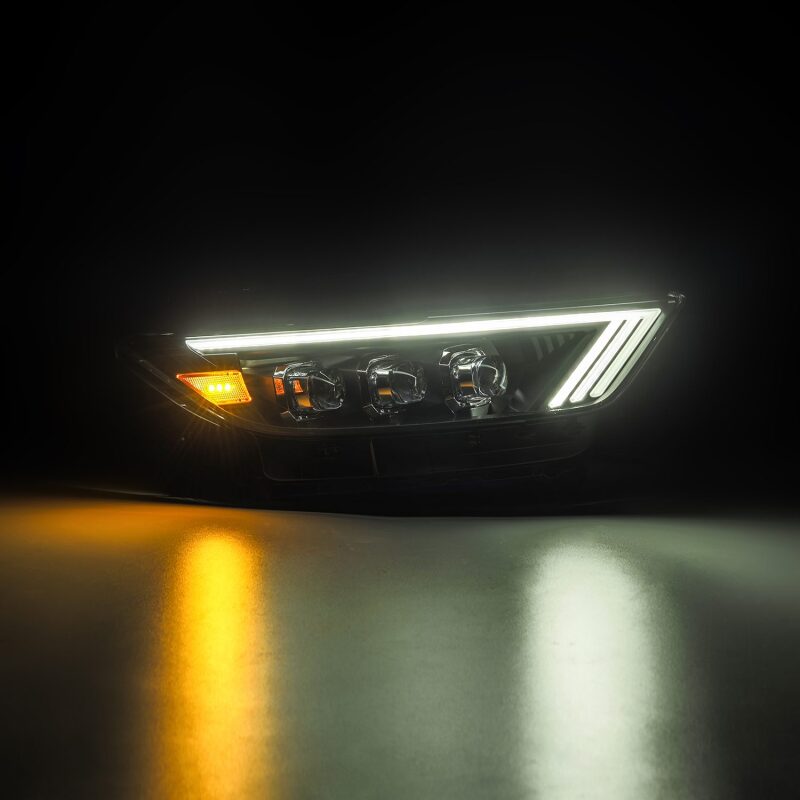 AlphaRex 15-17 Ford Mustang NOVA Series LED Projector Headlights Blk 880144 *Discontinued