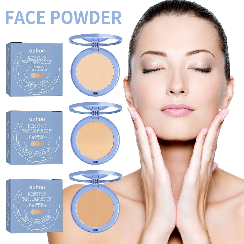 Face Loose Powder Quicksand Setting Spray Freshing Foundation Matte Oil Control Lasting Waterproof Makeup Facial Setting Powder