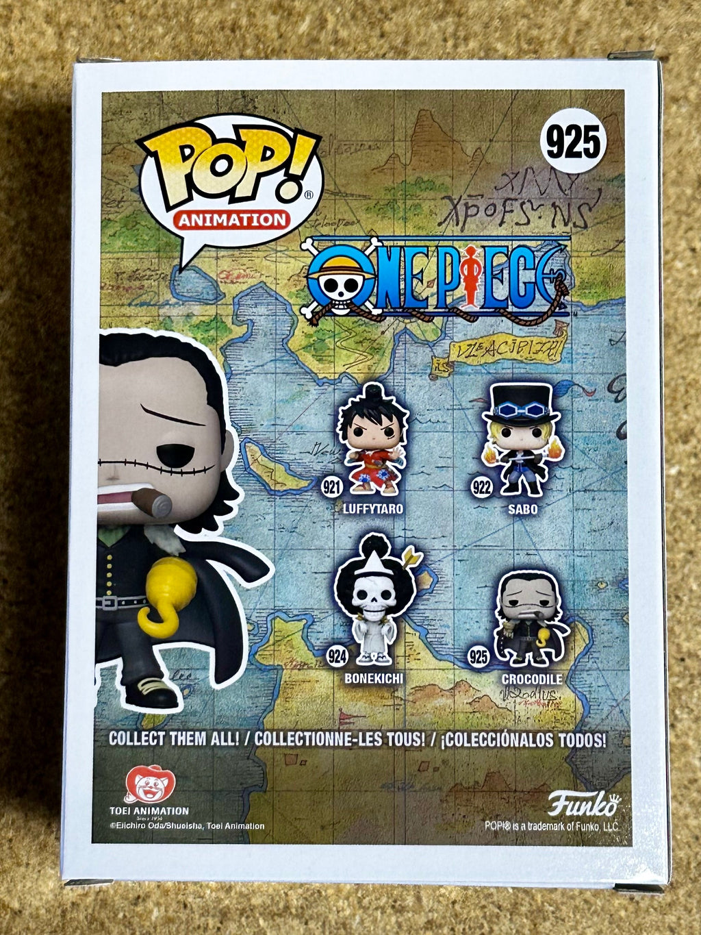 Funko Pop! Animation Desert King Crocodile #925 One Piece 2024 Warlord Of Sea