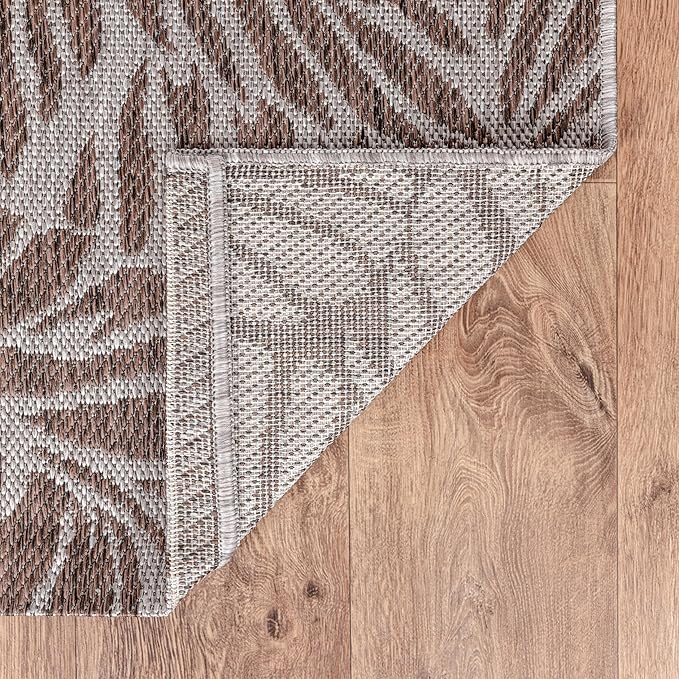 Keen Home Design Terrace Outdoor Area Rug - 9x12 Washable Indoor/Outdoor Rug for Patio, Kitchen, Balcony, Beach, Garden, Deck and Porch, Size: 8'10"x12'