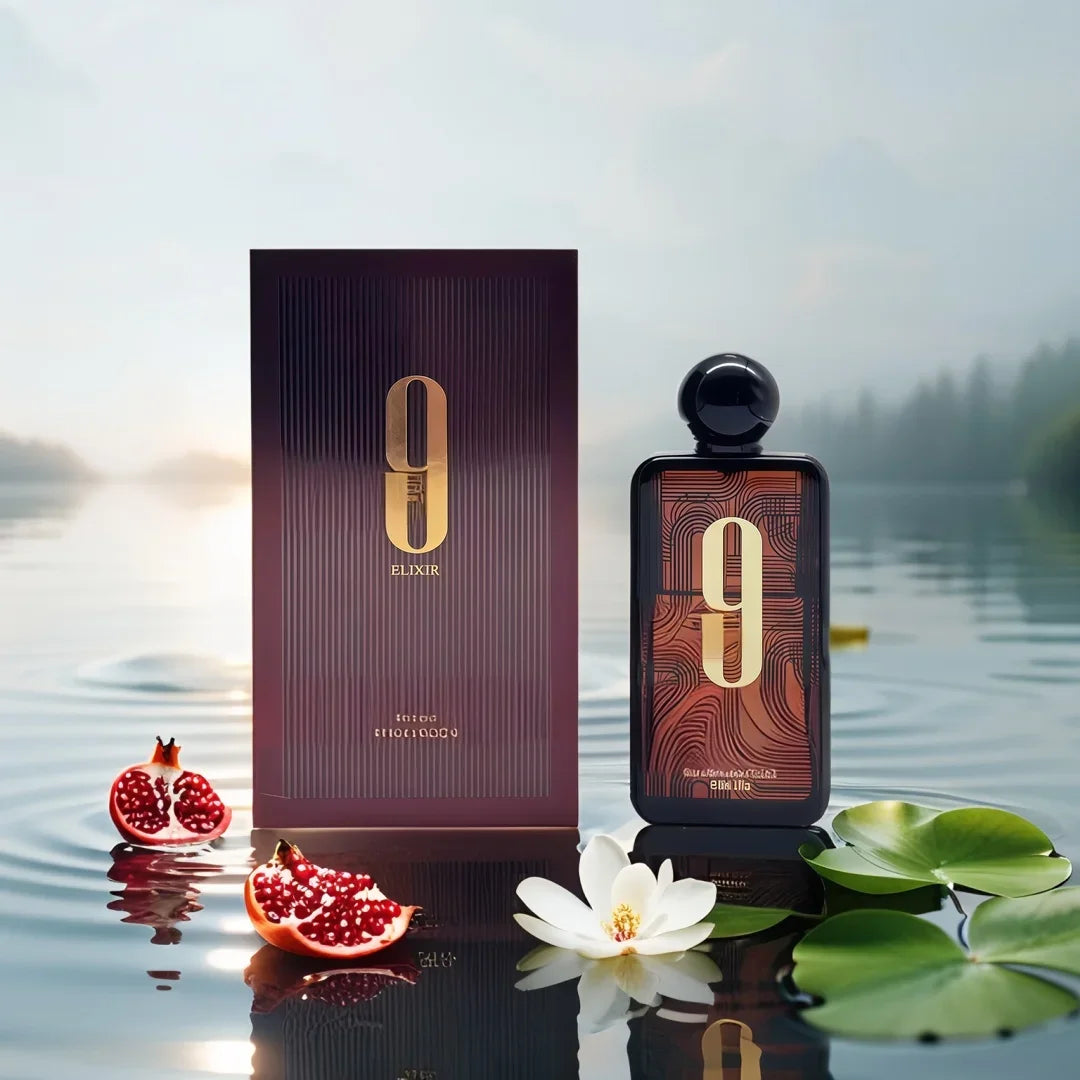 Brown 9PM Elixir Unisex Extrait de Parfum, 3.4 Fl. Oz Long-lasting fragrance suitable for everyday use Valentine's Day gifts
