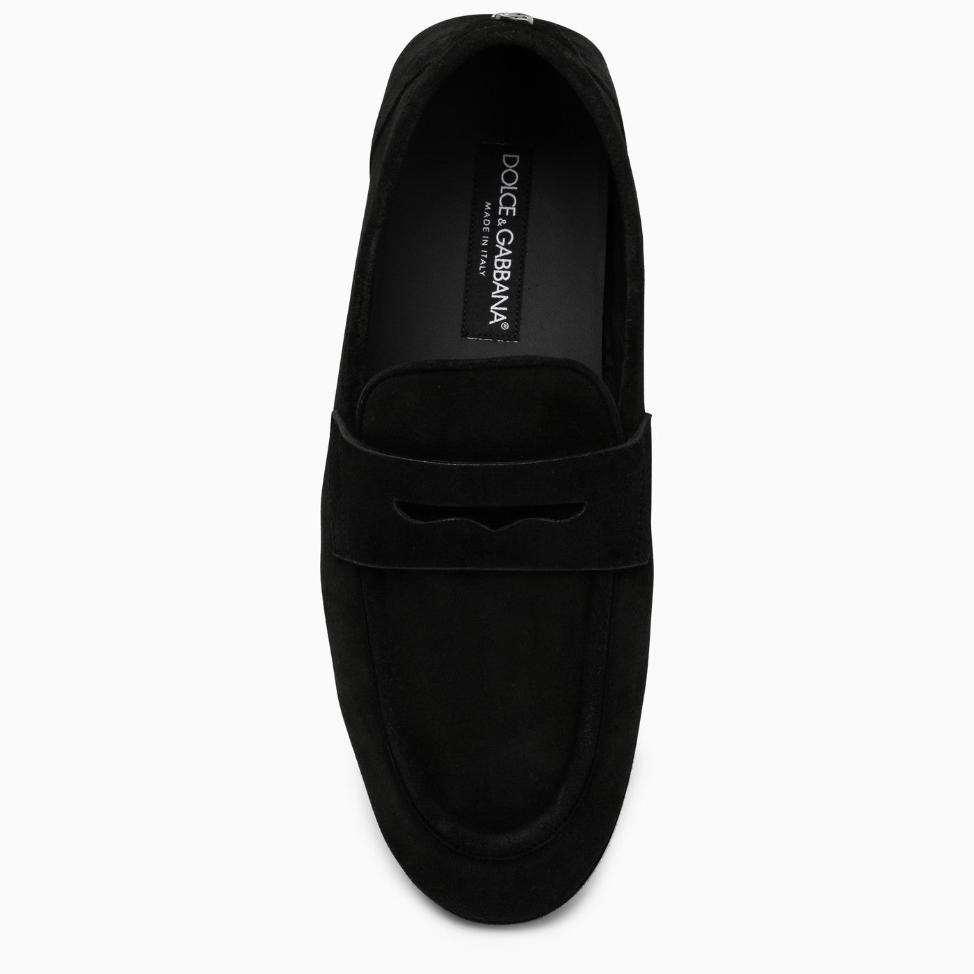Dolce&Gabbana Black Suede Loafer