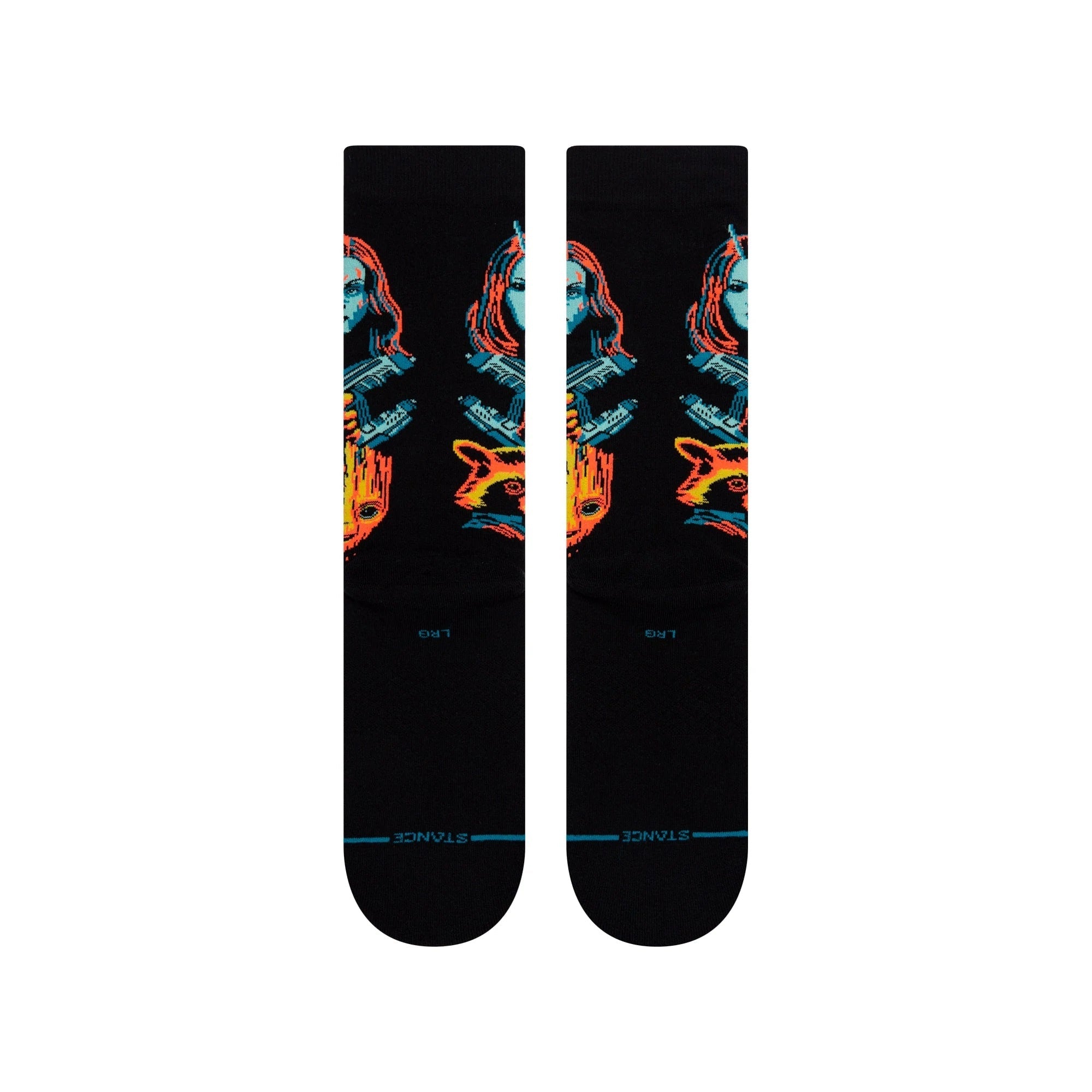 Stance Awesome Mix Kids Crew Socks - Black