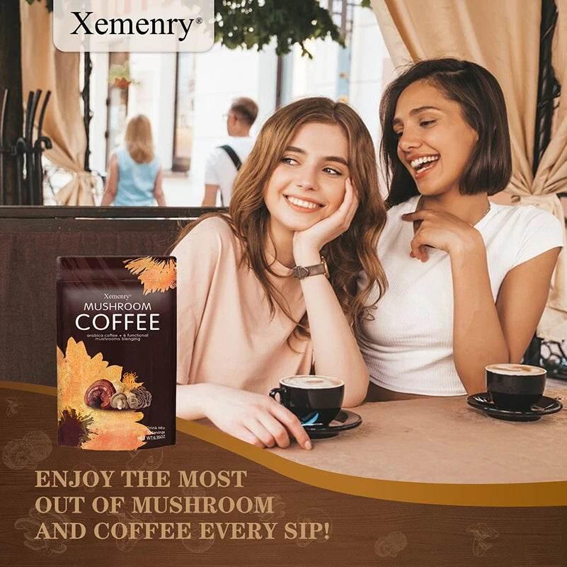 Organic Mushroom Coffee - Supports Immune, Focus, Concentration, Stress, Digestion & Energy
