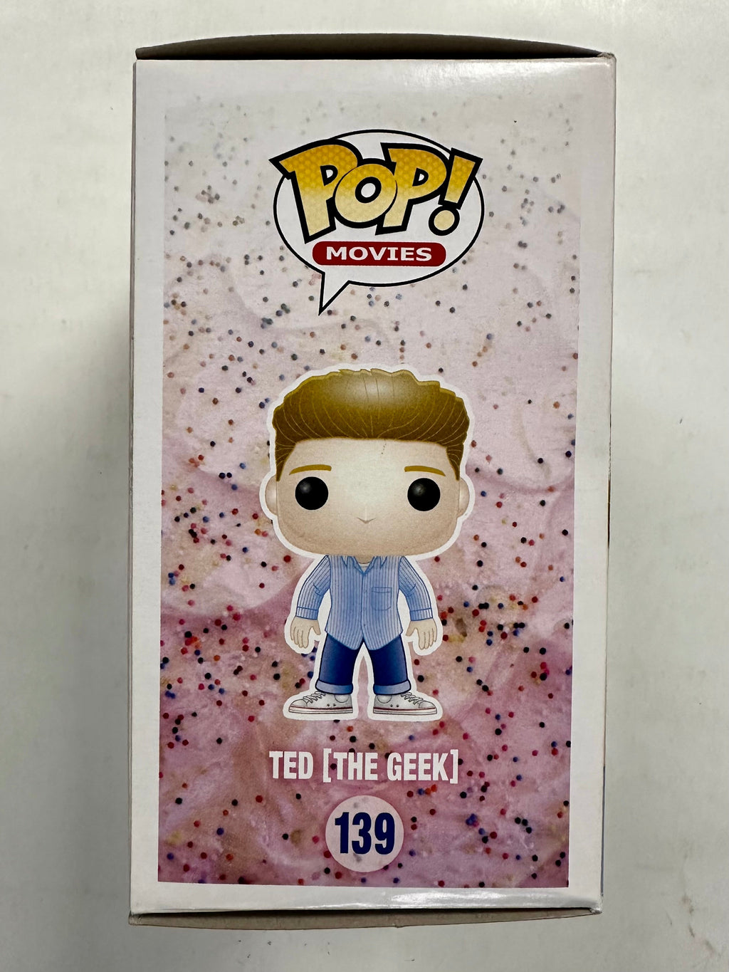 Anthony Michael Hall Signed Ted (The Geek) Sixteen Candles Funko Pop! #139 With PSA COA