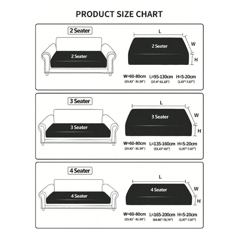 Four-season universal new solid color sofa hats jacquard all-inclusive sofa cushion covers non-slip breathable sofa hats wholesa