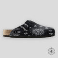 Bravest Studios Paisley Clogs in Black