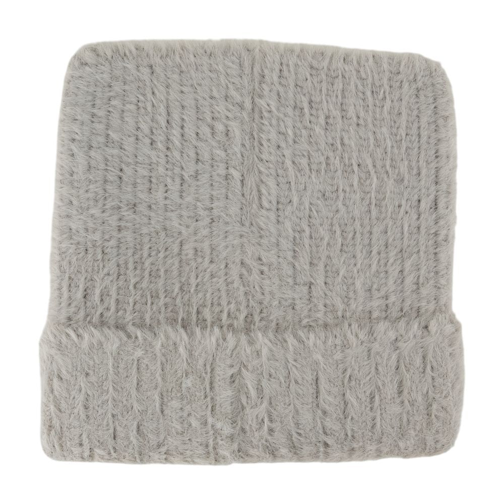 CASABLANCA Fluffy Nylon Square Hat