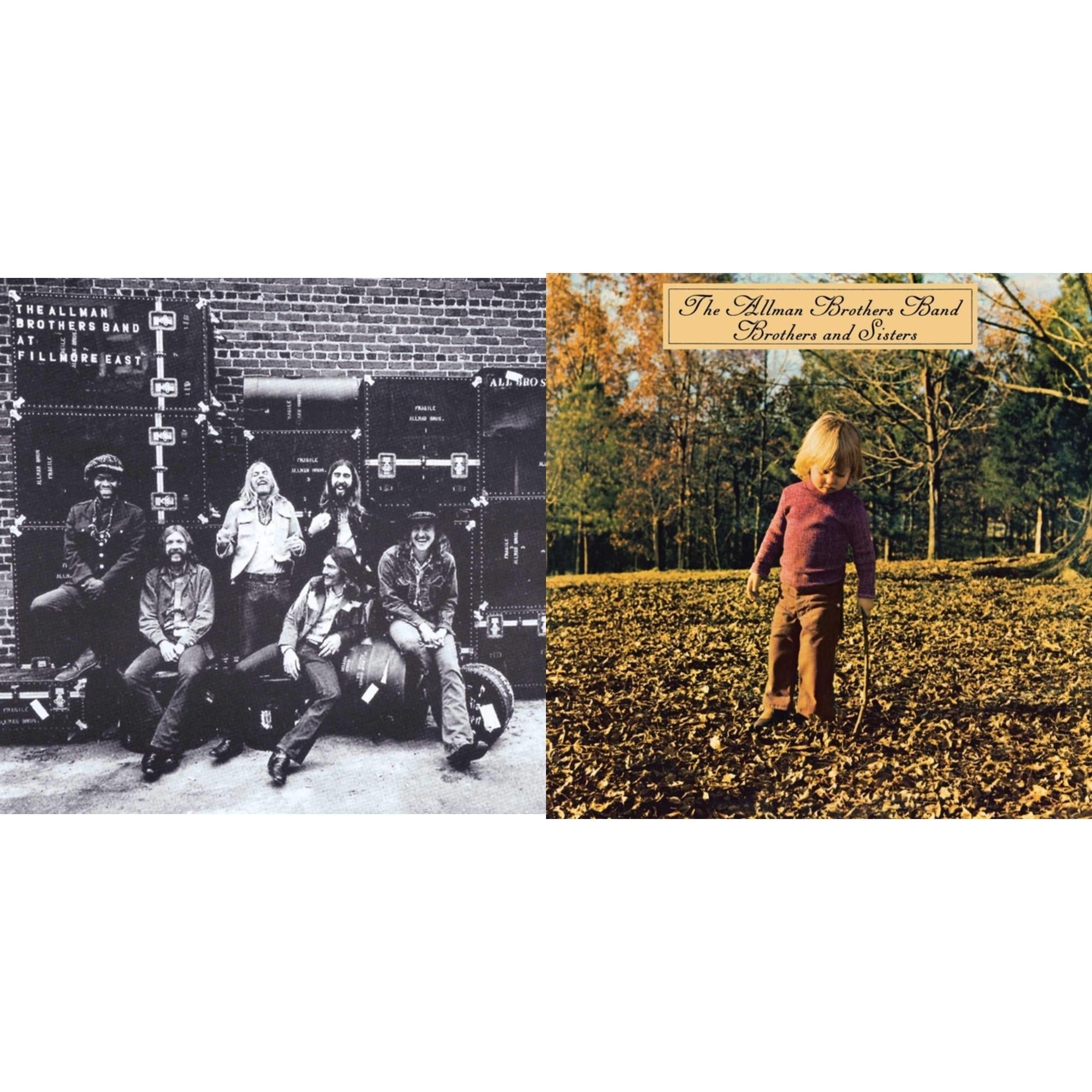 Allman Brothers Band - Live At Fillmore East & Brothers & Sisters - LP Vinyl Bundle