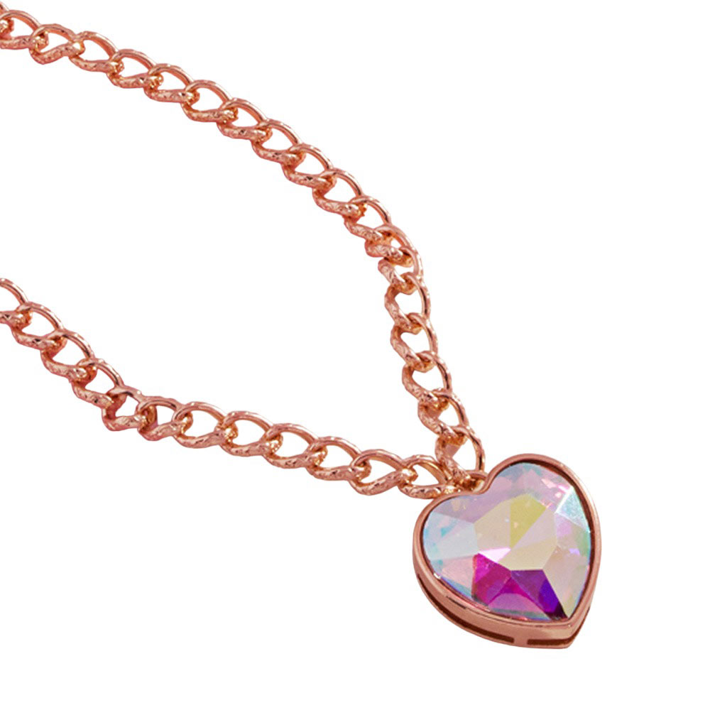 Heart Stone Pendant Necklace