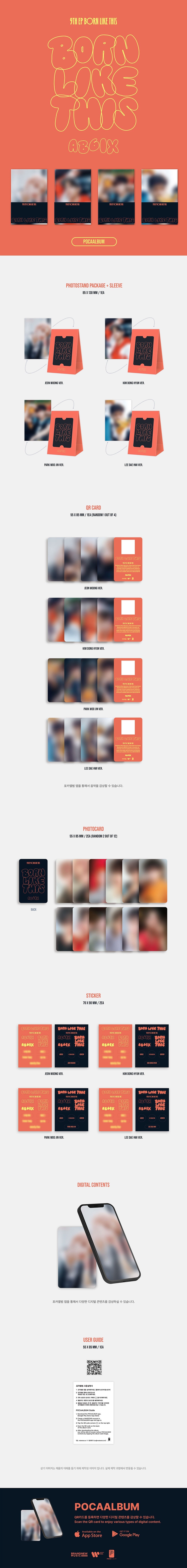 AB6IX 9th Ep Album - Born Like This