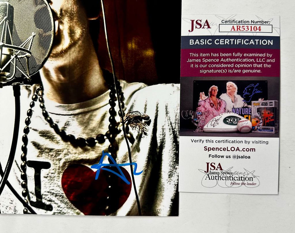 Rapper Asher Roth Signed 8x10 Photo With JSA COA I Love College Party Rap