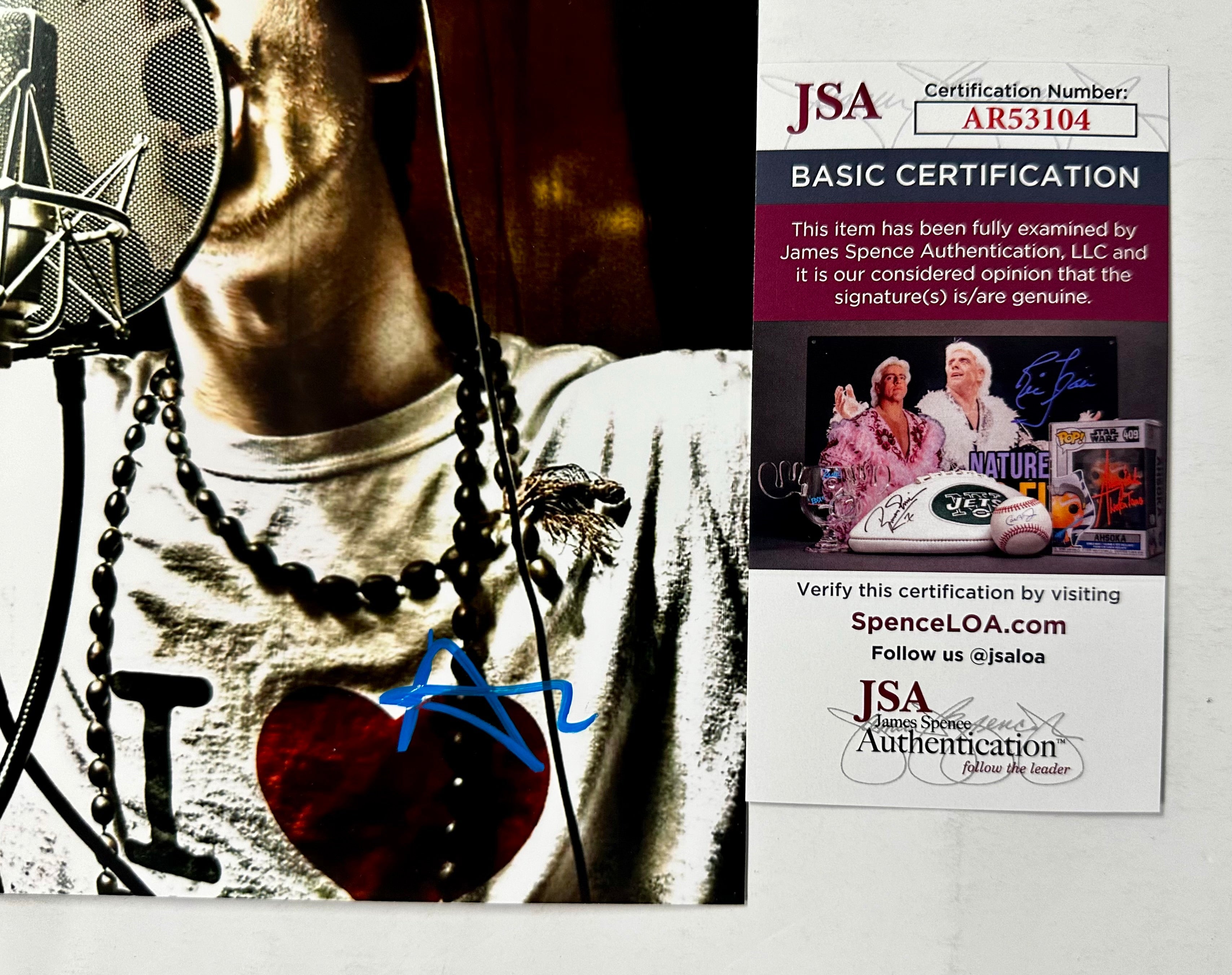 Rapper Asher Roth Signed 8x10 Photo With JSA COA I Love College Party Rap