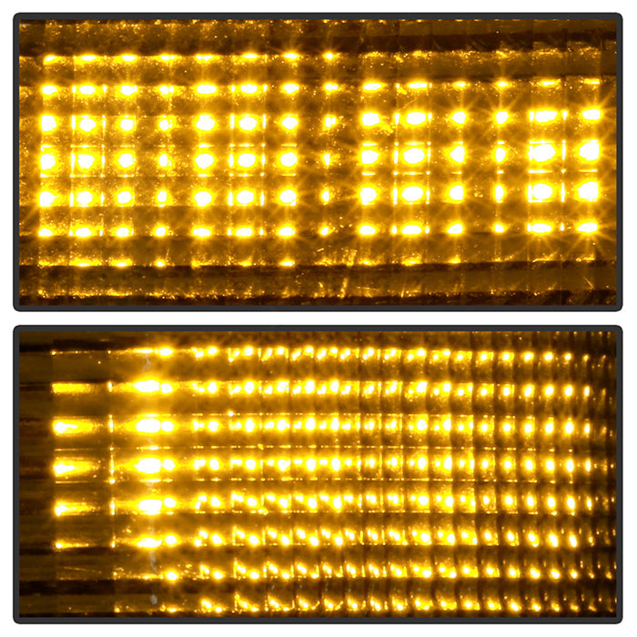 SPYDER xTune Ford Superduty 08-14 F250-F550 Amber LED Mirror Signal Lens - Smoke ACC-LED-FDSD08-MR-SM 9924743