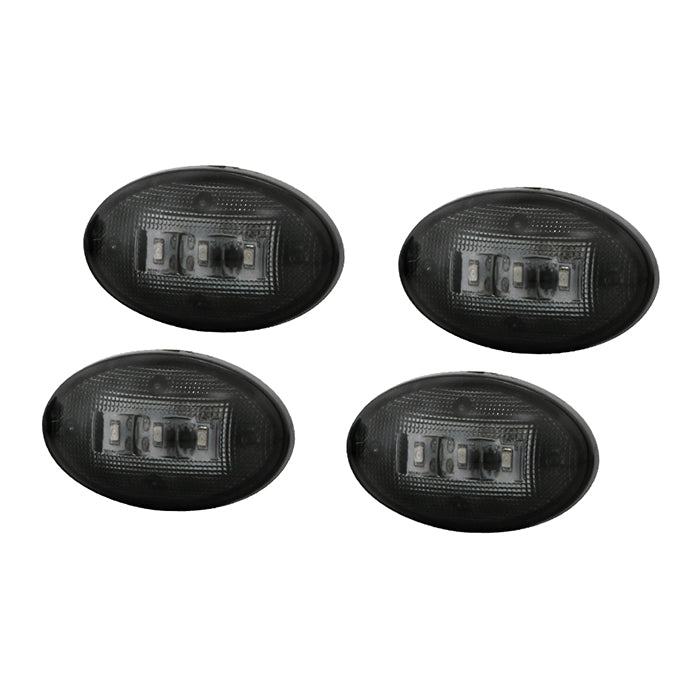 SPYDER Xtune Ford Superduty F250-F550 99-10 Dually Fender LED Side Fender Lights Smoke ACC-LED-FDSD99-SL-SM 9924668