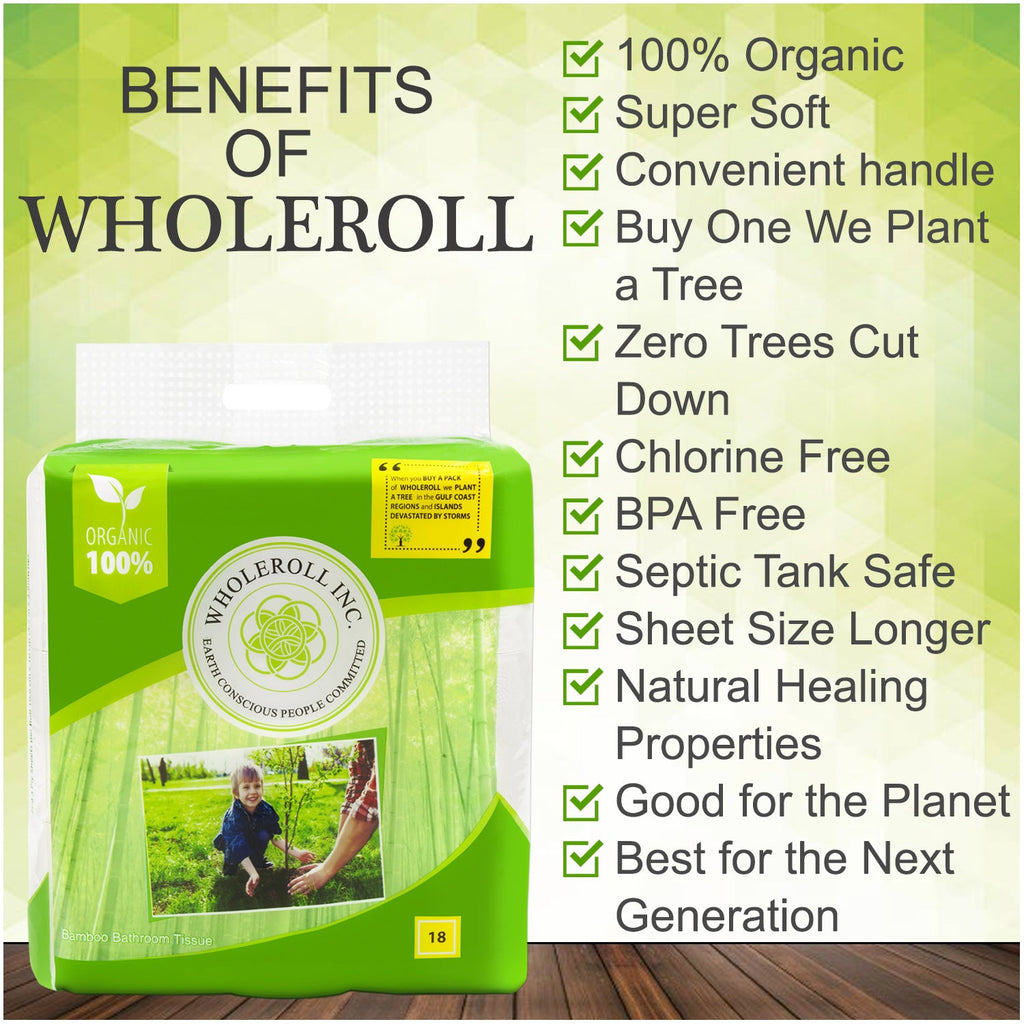 WHOLEROLL (#4 Packs of 18)